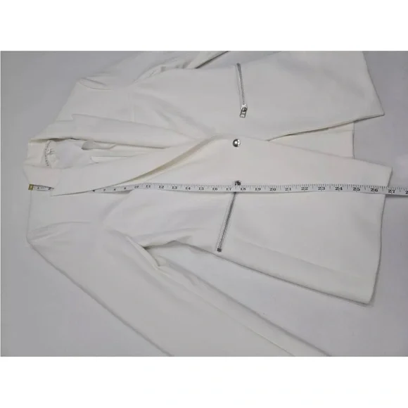 Veronica Beard Scuba Dickey Jacket Blazer White Size 0 Career Womens